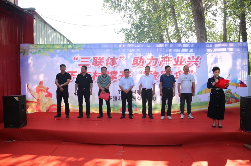 三联体助力产业兴  于庄村撑开致富伞 中国财经新闻网 www.prcfe.com